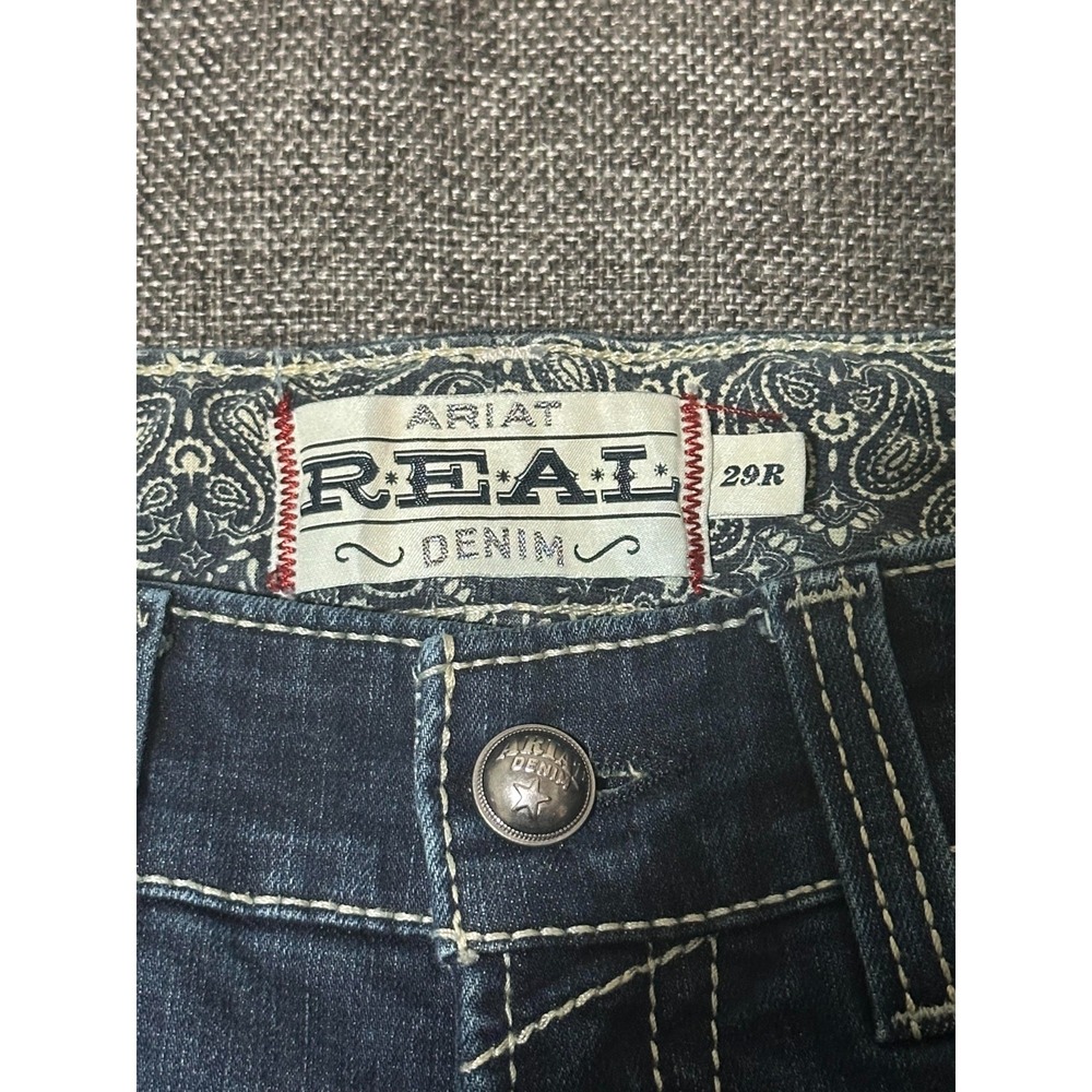 Ariat Women's 29R Real Denim Bootcut Jeans - Picture 6 of 10